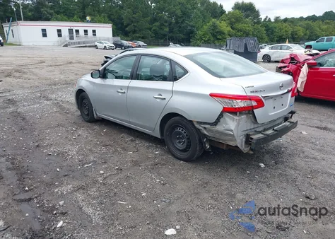 2014 Nissan Sentra Sv из США, поврежденный, VIN 3N1AB7AP5EL696323